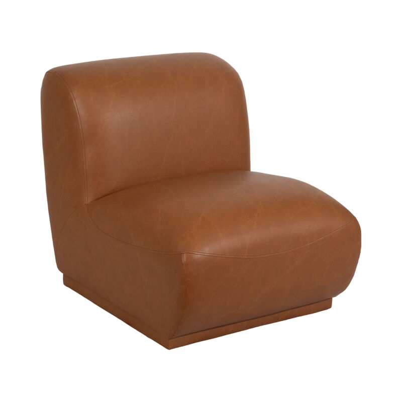 Armless Accent Chair image number 1