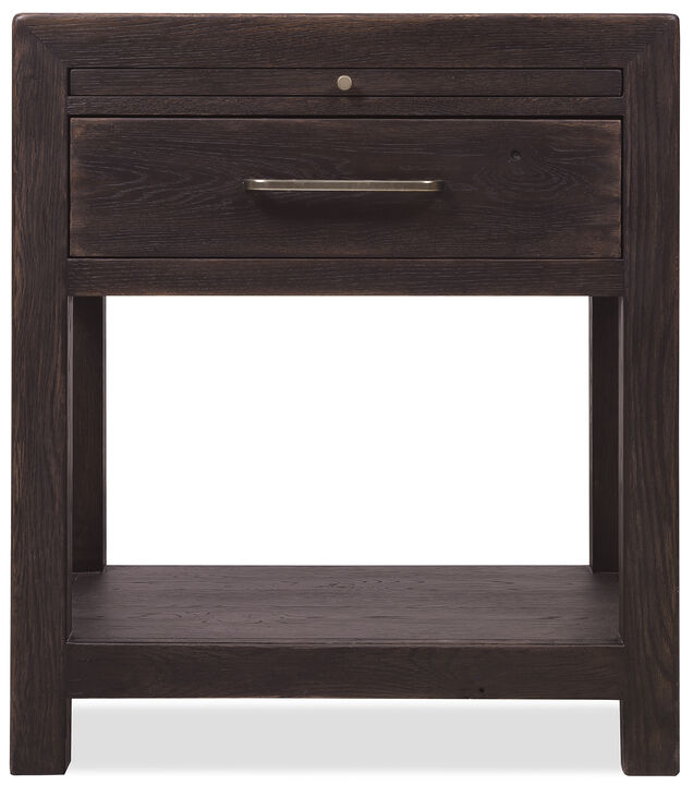 Driftwood One-Drawer Nightstand