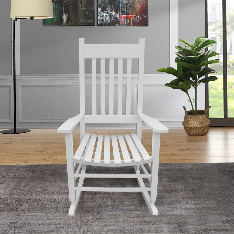Streamdale Wooden Porch Rocker Chair