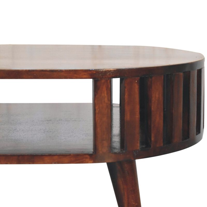 Artisan Furniture Solid Wood Ariella California Walnut Coffee Table