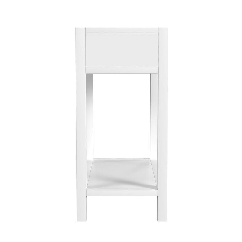 Butler Specialty Lark 30 Wood 1-Drawer Nightstand, White