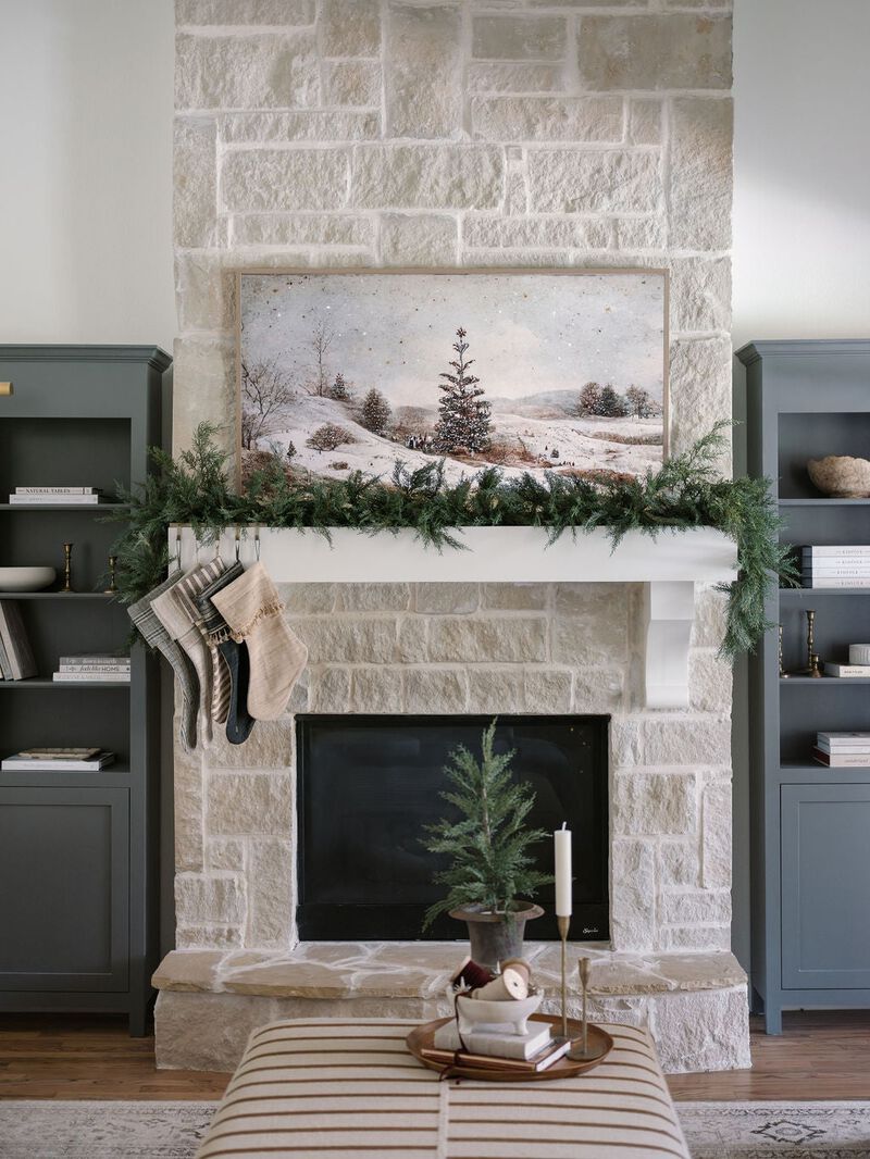 9' Faux Cedar Garland Evergreen image number 4