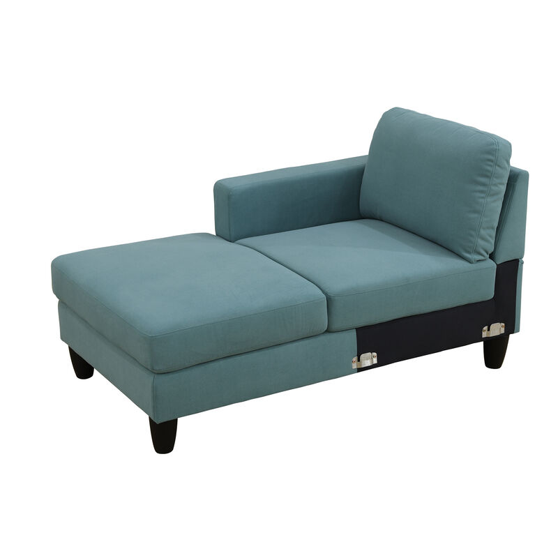 Vesnex Fabric L‑Shaped Left Chaise Sectional Sofa image number 7