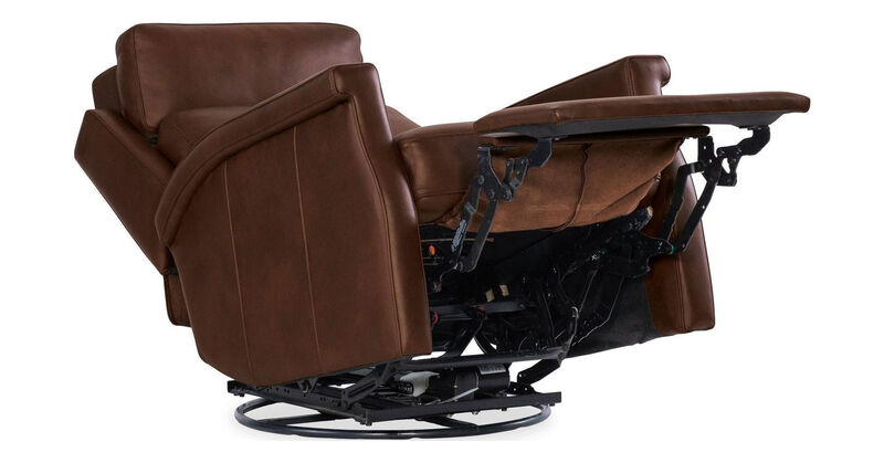 Kaufman Swivel Power Recliner with Pop-Up Headrest image number 2