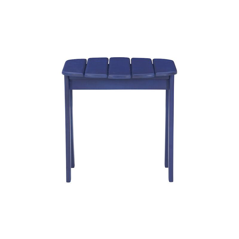 Linon Adirondack End Table Blue image number 0