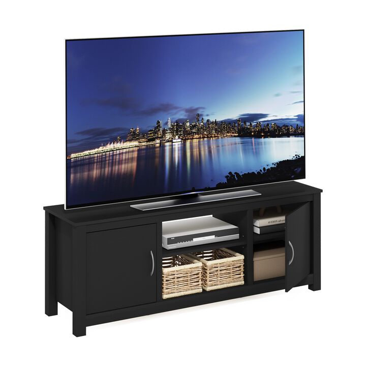 Furinno Furinno Classic TV Stand with Storage for TV up to 65 Inch, Americano