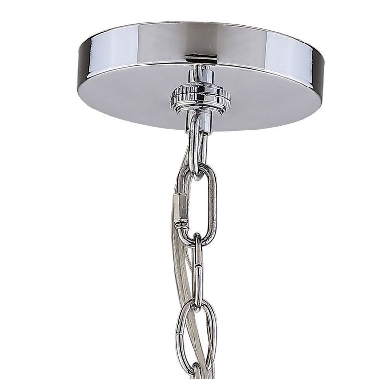 Glenn Metal Sputnik-Style LED Chandelier