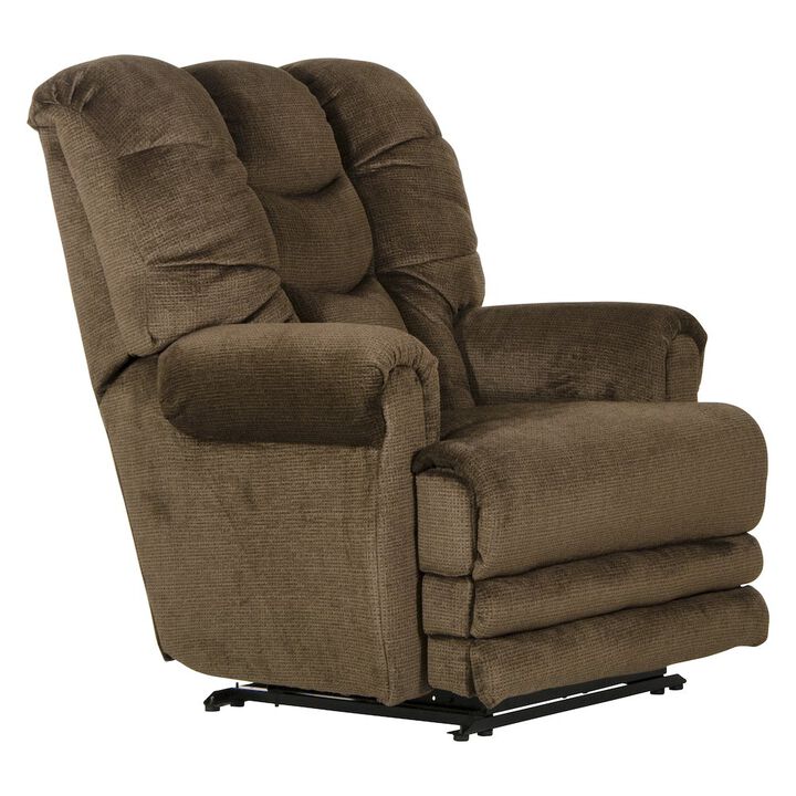 Catnapper Malone Power Lay Flat Recliner with Extended Ottoman