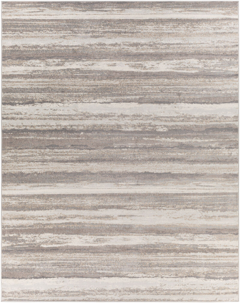 Roma ROM-2306 7'10' x 10' Gray Rug image number 1