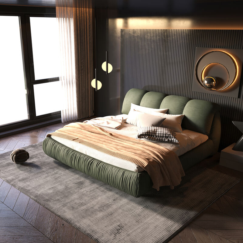 Wewilt Upholstered Platform Bed image number 2