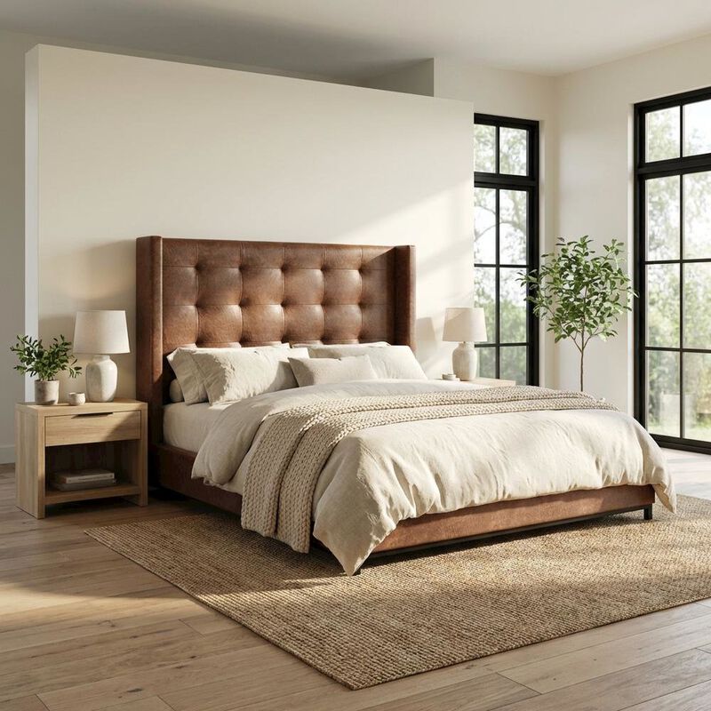 Alpine Furniture Mundo Bed image number 2