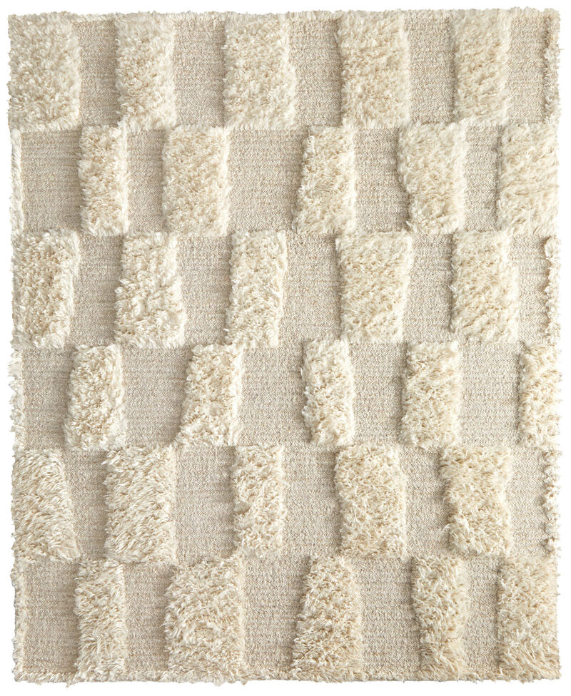 HomeRoots Wool Geometric Hand Woven Area Rug image number 0