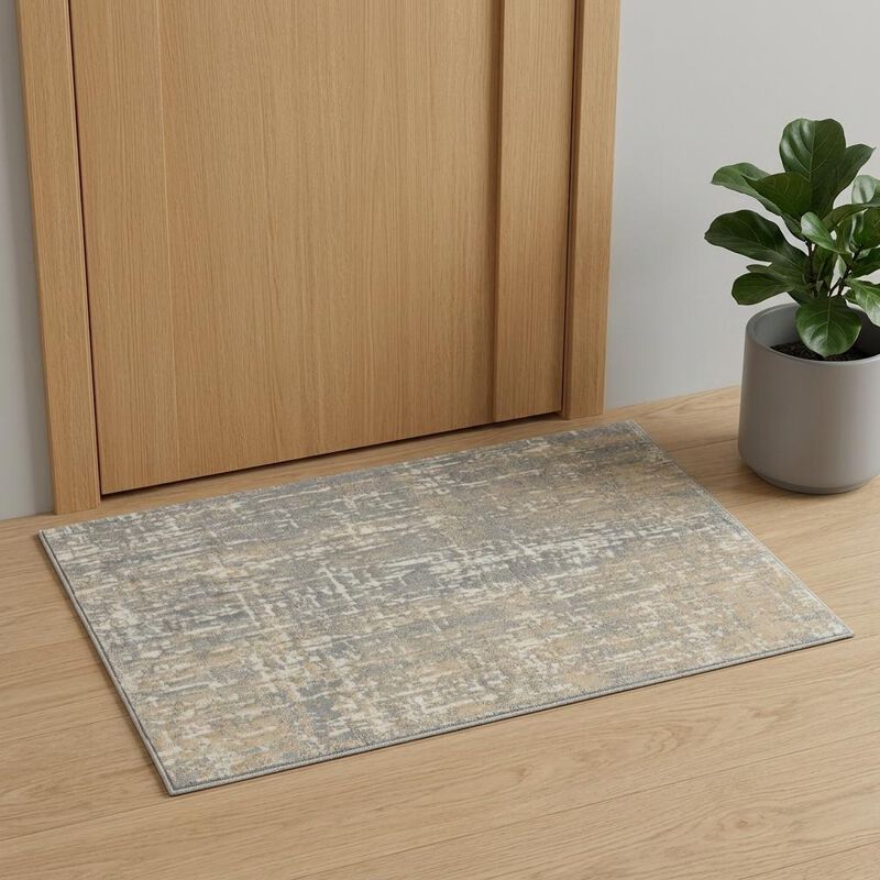 HomeRoots Abstract Power Loom Area Rug image number 1