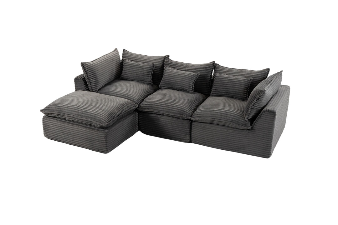 Luldho 3Seat Sectional Sofa
