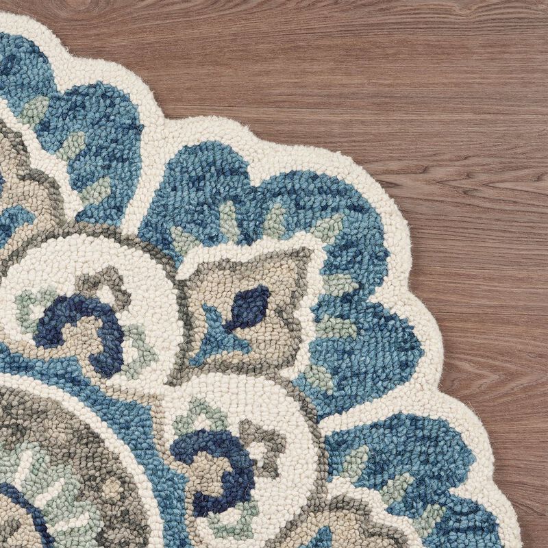 LR Home Dazzle Wool Area Rug Indoor image number 3
