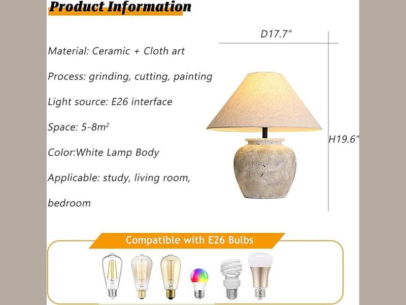 Modern Cordless LED Table Lamps Set of 2 with Rechargeable Battery and Touch Dimming image number 2