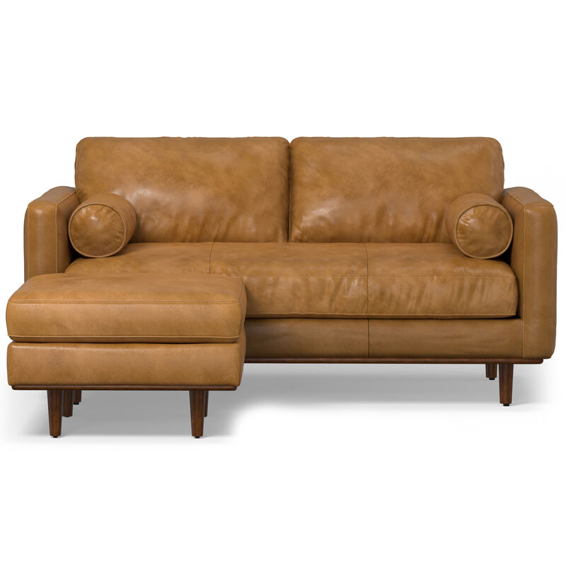 Simpli Home Morrison Sofa and Ottoman Set image number 7