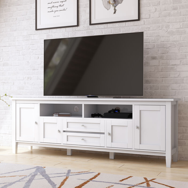 Warm Shaker 72 inch TV Media Stand image number 1