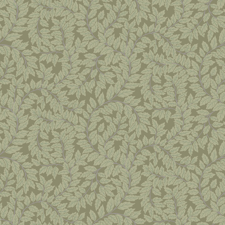 Lindl&Atilde;&para;v Moss Leafy Vines Wallpaper