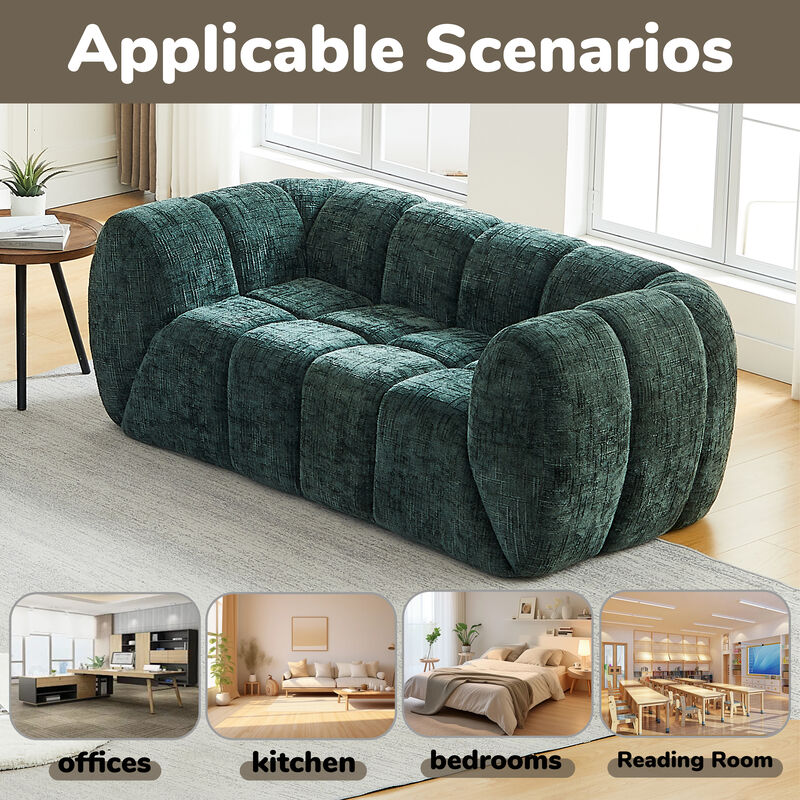 Wonsen Cloud Loveseat image number 6