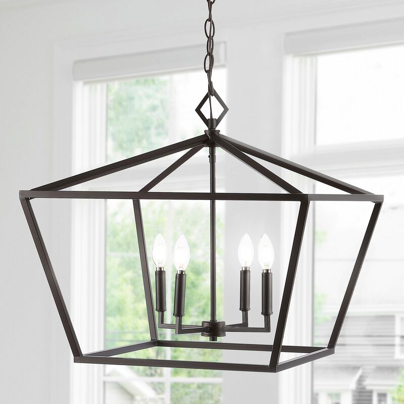 Gatsby Adjustable Iron Rustic Glam LED Pendant