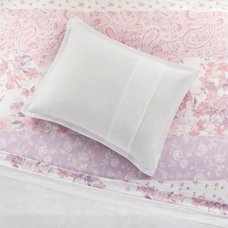 Gracie Mills Valeria Floral Paisley Duvet Cover Set