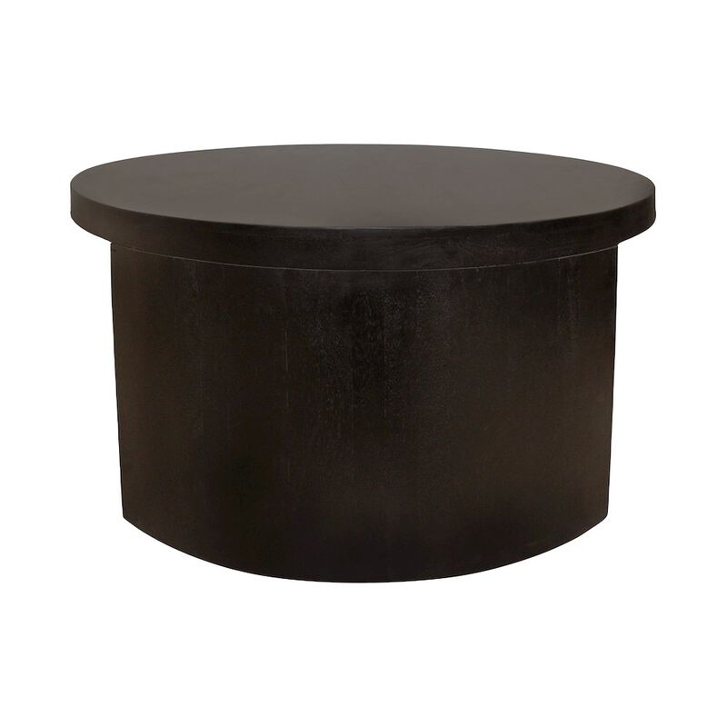 Molly Cocktail Table 2-Piece Set in Natural Black