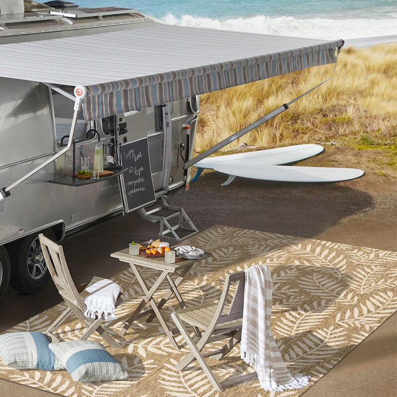 Nevis Palm Frond Area Rug