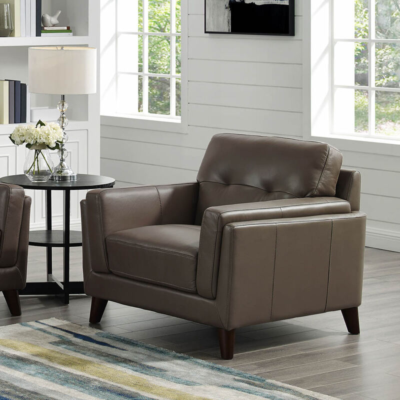 Huntington Top Grain Leather Chair