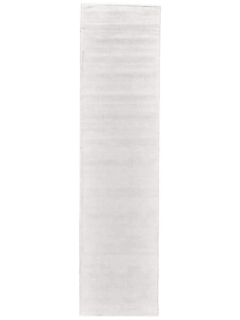 Batisse 8717F White 2'6" x 10' Rug image number 1