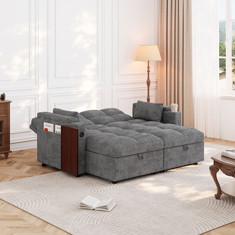 Liswef Modular Sleeper Sofa image number 6
