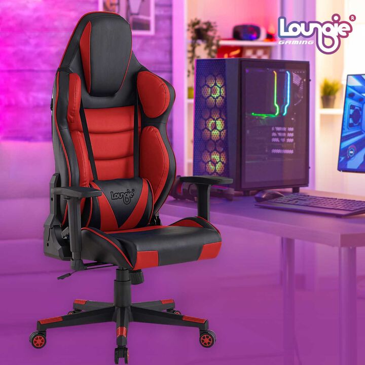 Loungie Xaiden Faux Leather Game Chair