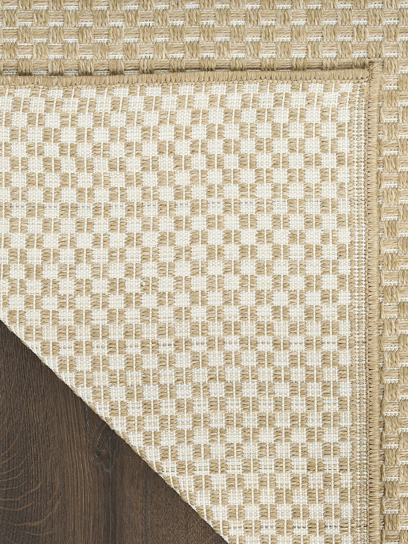 Tulum TLM03 Taupe 6' x 9' Rug