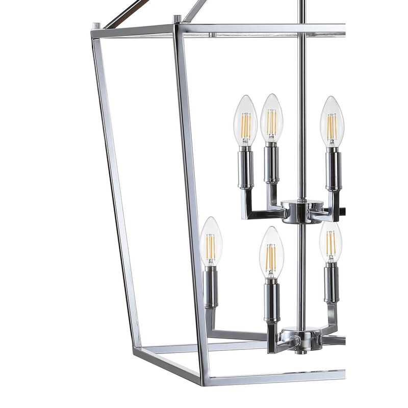 PagodaBulb Lantern Metal LED Pendant