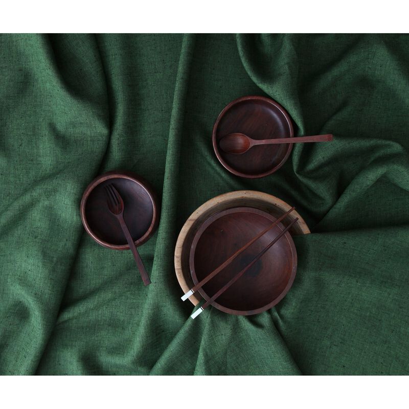 Solino Home 100% Pure Linen Tablecloth - Athena