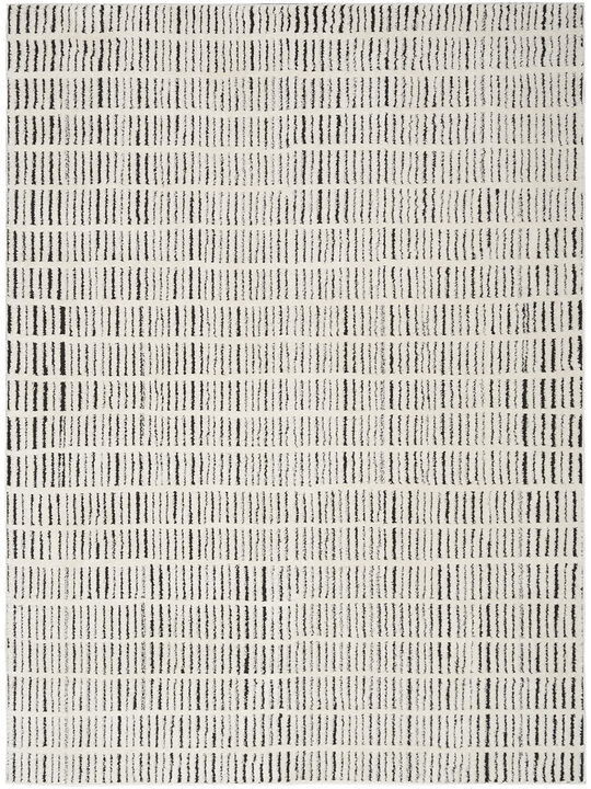 Modern Comfort MNC03 Ivory/Black 9' x 12' Rug