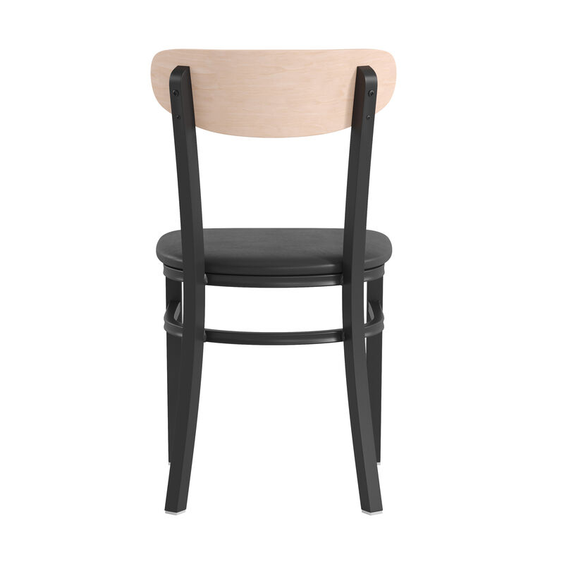Metal/Wood Restaurant Chairs