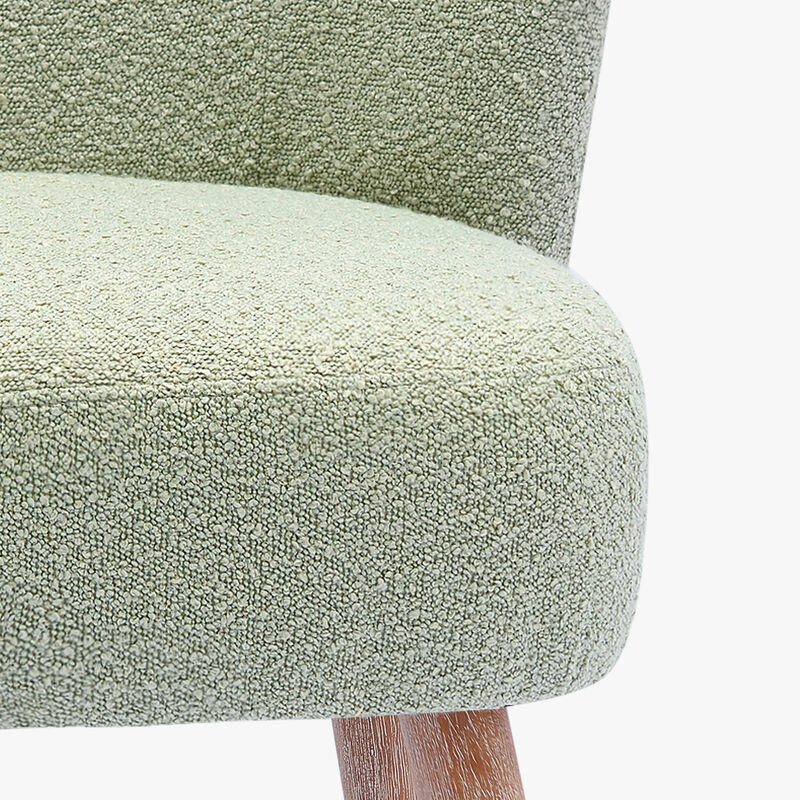 WestinTrends 25" Wide Upholstered Boucle Accent Chair image number 7