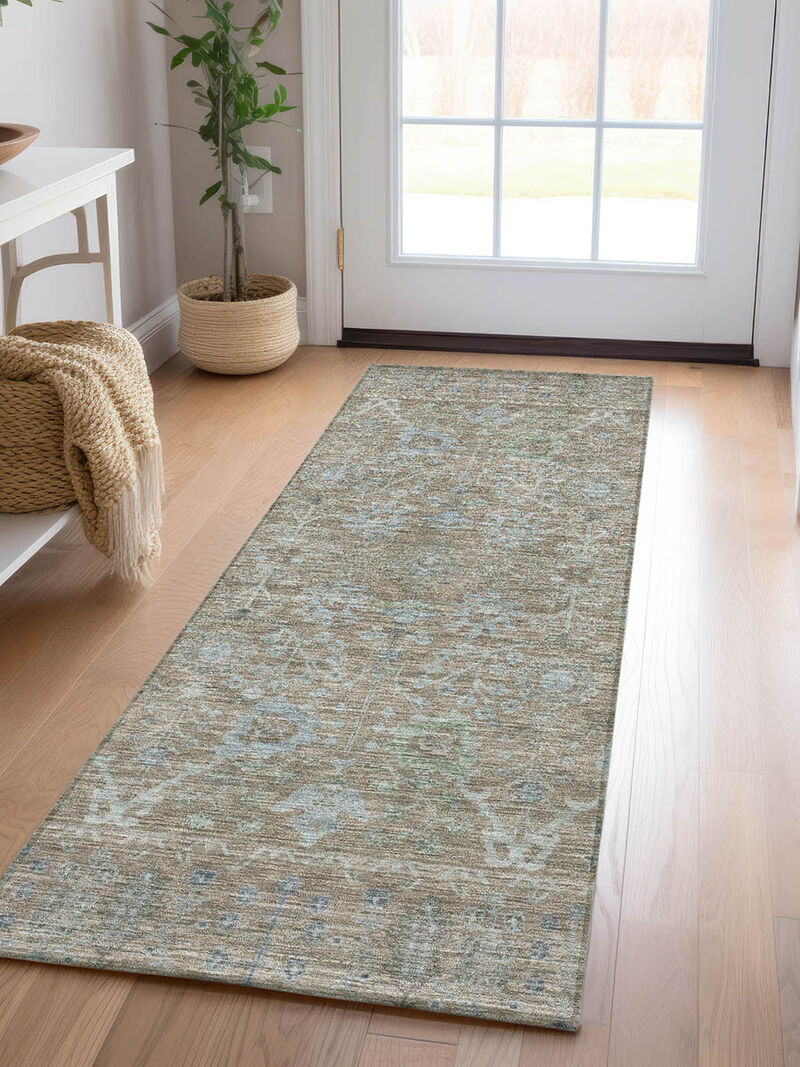 Solace SL9 Brown 2'3" x 7'6" Rug image number 1