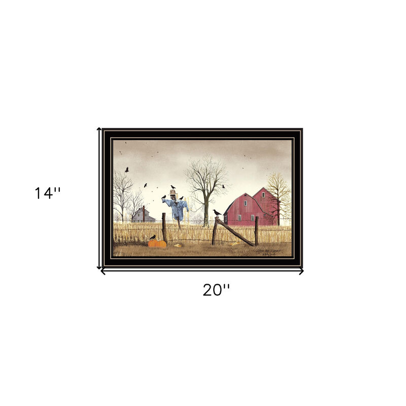 HomeRoots After the Harvest Black Framed Wall Art image number 4