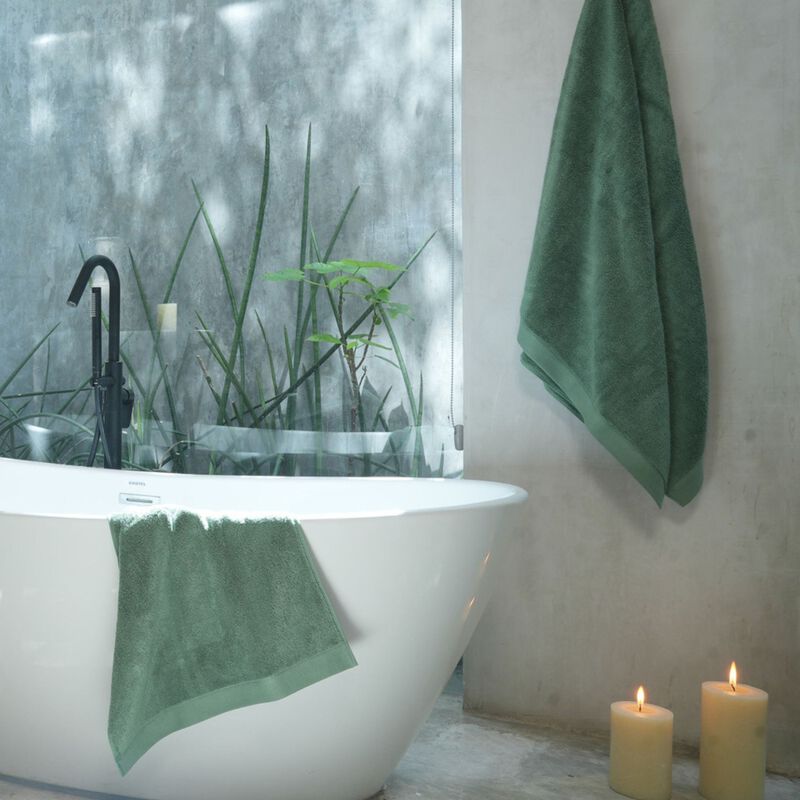 Oasis 2-Piece Organic Cotton Bath Sheet Set image number 2