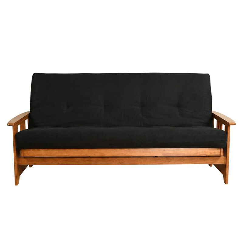 Phoenix&nbsp;Frame-Barbados&nbsp;Finish-Suede Black Mattress image number 0