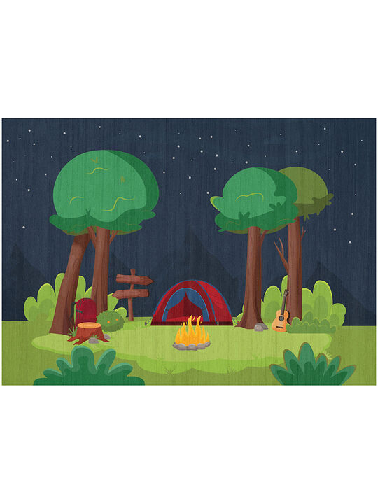 Imagination IMA13 Navy/Multicolor 4' x 6' Rug