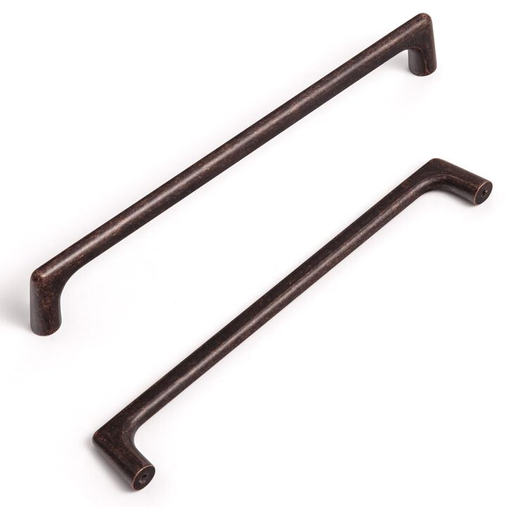 Goo-Ki Antique Oil Rubbed Bronze Cabinet Pulls with 7.6''(192mm),Casual Luxury Solid Zinc Cabinet Handles for Drawer,Cupboard, W