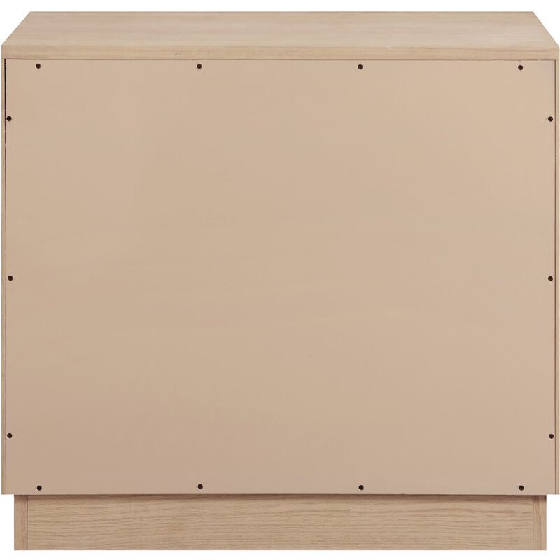 Meridian Furniture Compass Natural Night Stand