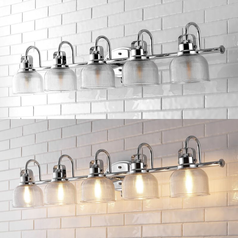 Virginia Metal/Glass LED Vanity Light