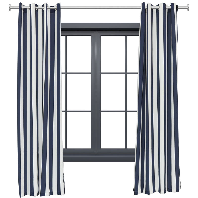 Sunnydaze Indoor/Outdoor Curtain Panel - 52 in x 108 in