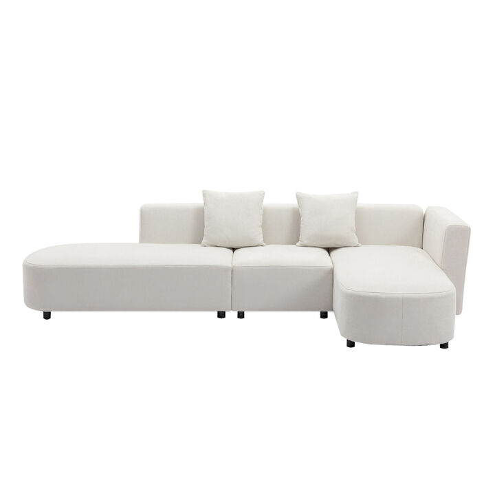 Luxury Modern Style Living Room Upholstered Sofa