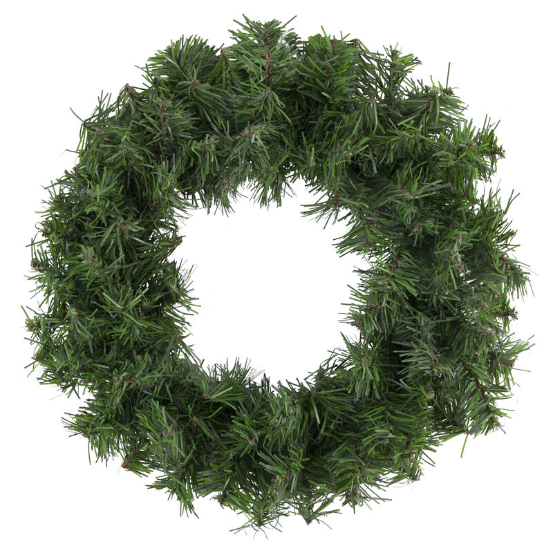 Canadian Pine Mini Artificial Christmas Wreath  12-Inch  Unlit image number 0