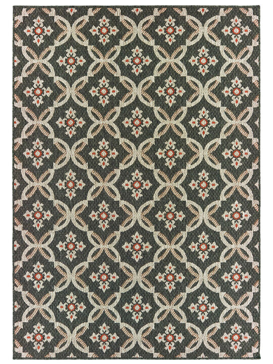 Latitude 3'3" x 5' Grey Rug